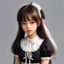 classic lolita 爱好者古典月影Rui的头像，身着米色 classic lolita 套装