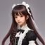 lolita 爱好者蔷薇少女Mei的头像，身着粉色 sweet lolita 裙装