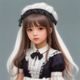 lolita 社群运营专家周小桃，活泼可爱，身着 sweet lolita 造型，擅长社群活动策划